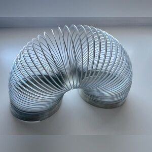 Vintage Original Silver Metal Slinky